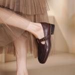 Handcrafted Genuine Leather Women's Shoes: Timeless Elegance & Luxury(Egupai8883109)