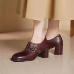Handcrafted Luxury Leather Women's Shoes - Elegance Redefined(Egupai8883115)