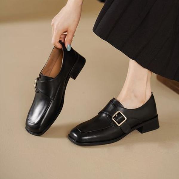 Luxury Handcrafted Genuine Leather Women's Shoes: Elegance in Every Stitch(Egupai8883108)