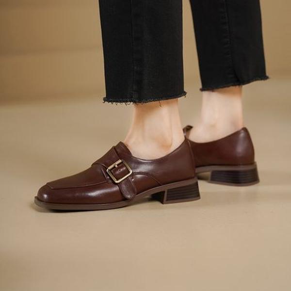 Luxury Handcrafted Genuine Leather Women's Shoes: Elegance in Every Stitch(Egupai8883108)