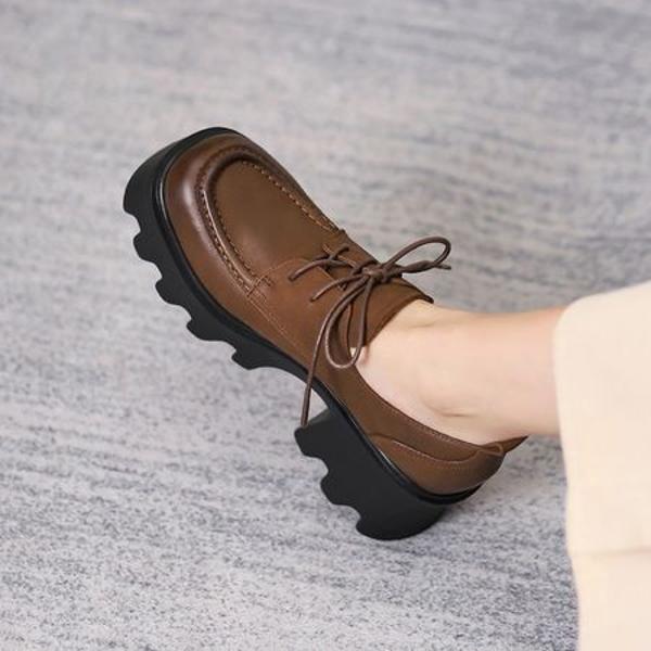 Exquisite Handmade Leather Women's Shoes: Luxury, Craftsmanship, Elegance(Egupai888G35-1)