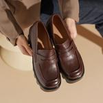 Luxury Handcrafted Genuine Leather Women's Shoes with Exquisite Craftsmanship(Egupai8883121)