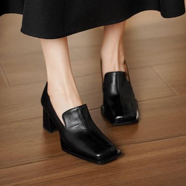 Handcrafted Leather Women's Shoes: Elegance Meets Luxury Quality(Egupai8883139)