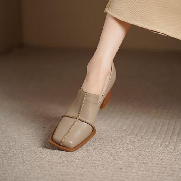 Handcrafted Luxury Leather Women's Shoes - Artistry & Elegance(Egupai8883142)