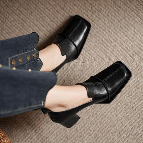 Handcrafted Luxury Leather Women's Shoes - Artistry & Elegance(Egupai8883142)