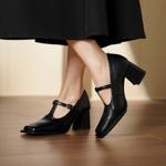 Handcrafted Luxury Leather Women's Shoes: Elegance in Every Detail(Egupai8883145)