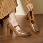 Handcrafted Luxury Leather Women's Shoes: Elegance in Every Detail(Egupai8883145)