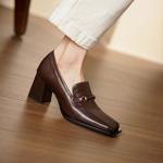 Elegantly Crafted Handmade Leather Women's Shoes of Luxury(Egupai8883143)