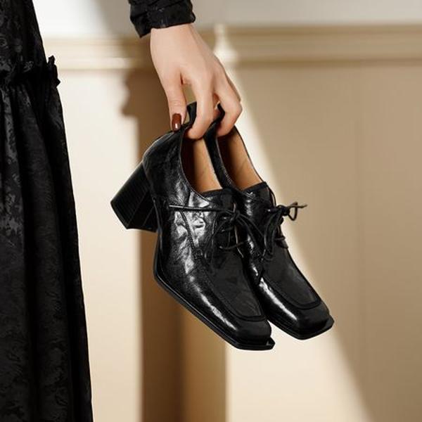 Handcrafted Luxury Leather Women’s Shoes - Timeless Elegance(Egupai8883140)