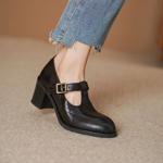 Exquisite Handmade Leather Women's Shoes: Elegance Meets Luxury Craftsmanship(Egupai8883120)