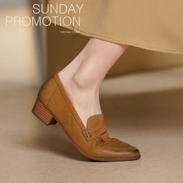 Luxurious Handcrafted Genuine Leather Women's Shoes(Egupai8883130)