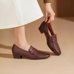 Handcrafted Leather Women's Shoes: Luxurious Elegance in Every Stitch(Egupai8883132)