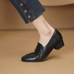 Handcrafted Leather Women's Shoes: Luxurious Elegance in Every Stitch(Egupai8883132)