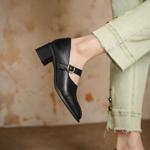 Luxury Handmade Leather Women's Shoes - Elegance Defined(Egupai8883156)