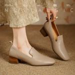 Handcrafted Leather Elegance for Chic Women(Egupai8883147)