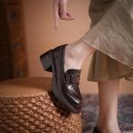 Elegantly Crafted Luxury Genuine Leather Handcrafted Women's Shoes(Egupai8883171)