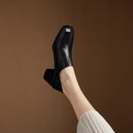 Elegant Handcrafted Leather Women's Shoes - Luxurious Quality(Egupai8883160)