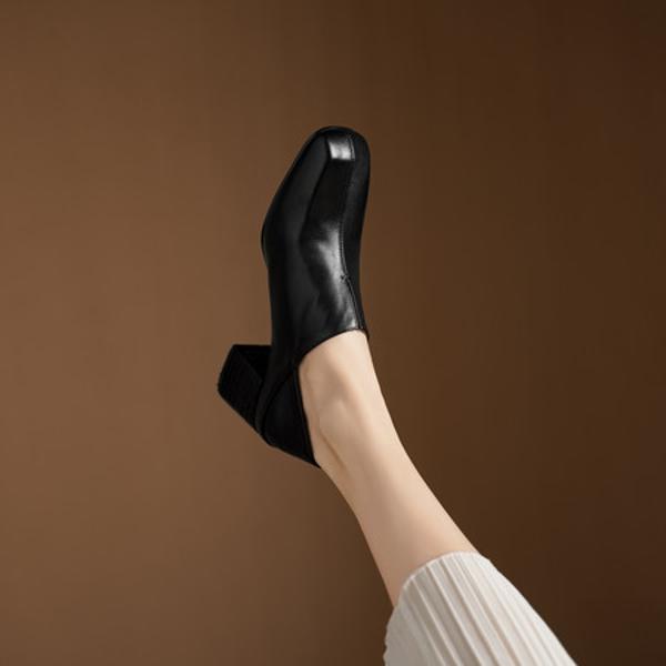 Elegant Handcrafted Leather Women's Shoes - Luxurious Quality(Egupai8883160)