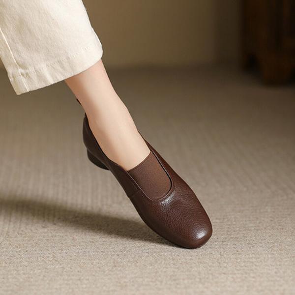 Handcrafted Leather Women's Shoes in Luxurious Elegance(Egupai8882996)