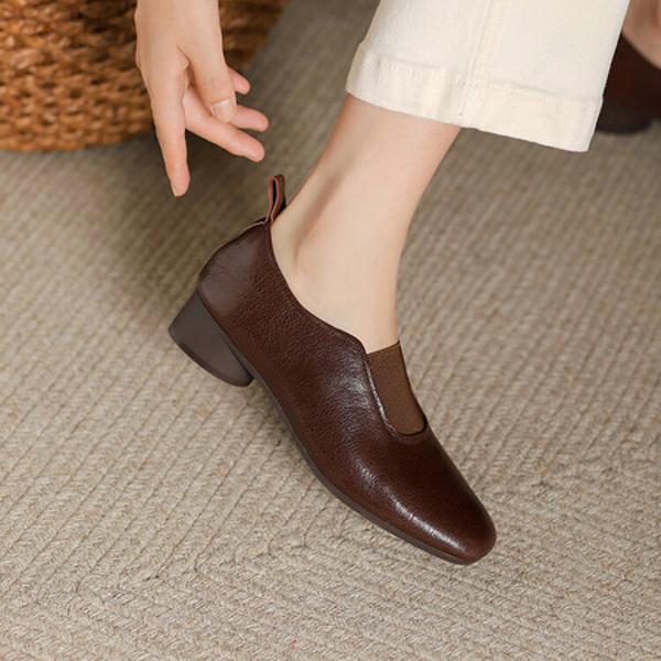 Handcrafted Leather Women's Shoes in Luxurious Elegance(Egupai8882996)