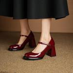 Handcrafted Leather Women's Shoes: Elegance Redefined(Egupai8883167)