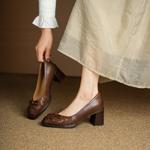 Handcrafted Luxury Leather Women's Shoes: Exquisite Craftsmanship & Timeless Elegance(Egupai8883176)