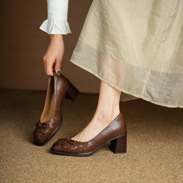 Handcrafted Luxury Leather Women's Shoes: Exquisite Craftsmanship & Timeless Elegance(Egupai8883176)