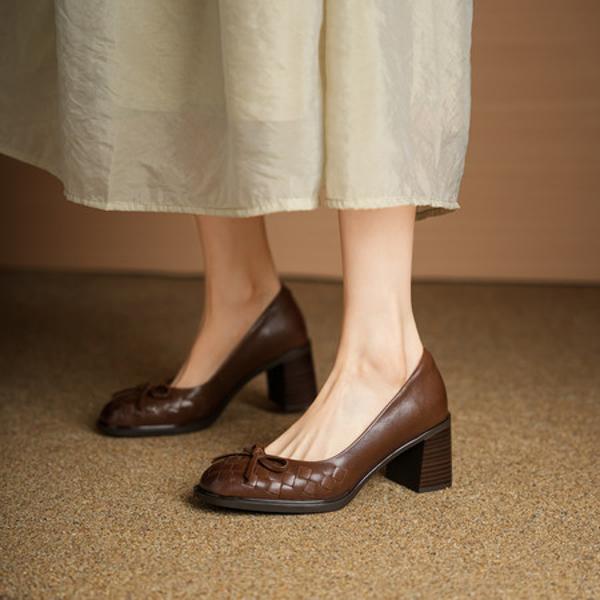Handcrafted Luxury Leather Women's Shoes: Exquisite Craftsmanship & Timeless Elegance(Egupai8883176)