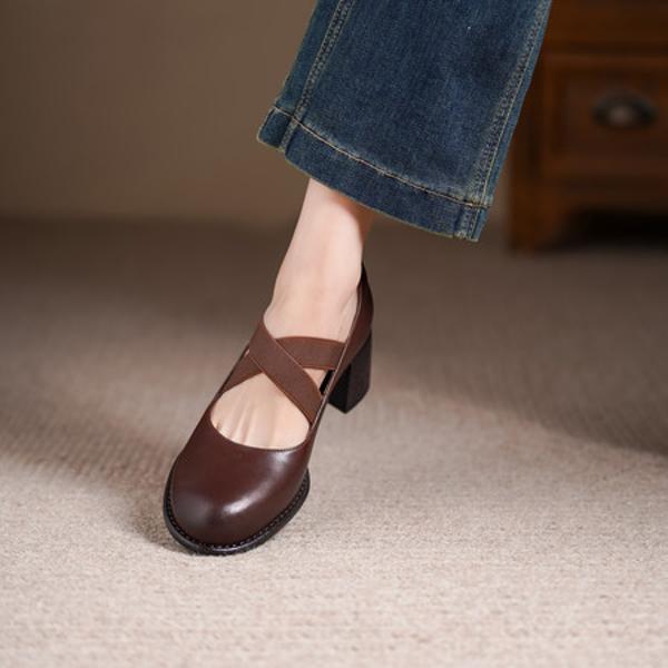 Luxurious Handcrafted Leather Women's Shoes: Unmatched Elegance and Quality(Egupai8883180)