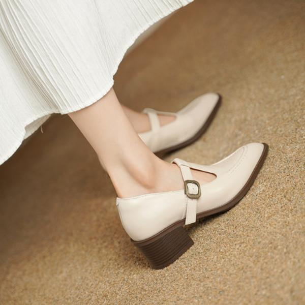 Handcrafted Luxury Leather Women's Shoes: Elegance in Every Stitch(Egupai8882817)