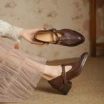 Handcrafted Luxury Leather Women's Shoes: Elegance in Every Stitch(Egupai8882817)