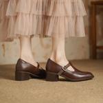 Handcrafted Luxury Leather Women's Shoes: Elegance in Every Stitch(Egupai8882817)