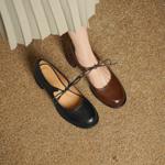 Handcrafted Luxury Genuine Leather Women's Shoes(Egupai8883181)