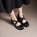 Luxurious Handmade Genuine Leather Women's Shoes with Artisan Craftsmanship(Egupai8883182)