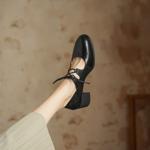 Handcrafted Luxury Leather Women's Shoes: Elegance in Every Detail(Egupai8883179)