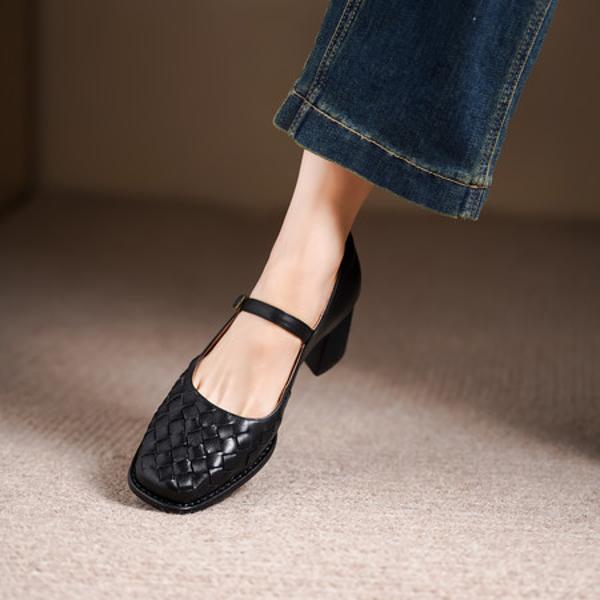 Exquisite Handmade Leather Women's Shoes: Luxury Style & Craftsmanship(Egupai8883189)