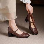Exquisite Handmade Leather Women's Shoes: Luxury Style & Craftsmanship(Egupai8883189)