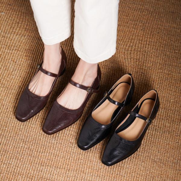 Luxury Handmade Genuine Leather Women's Shoes - Elegance Redefined(Egupai8883185)