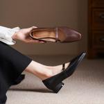 Exquisite Handmade Leather Women's Shoes for Elegant Luxury(Egupai8883183)