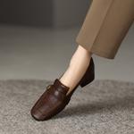 Handcrafted Luxury Genuine Leather Women's Shoes: Elegance Meets Superior Craftsmanship(Egupai888390-1)