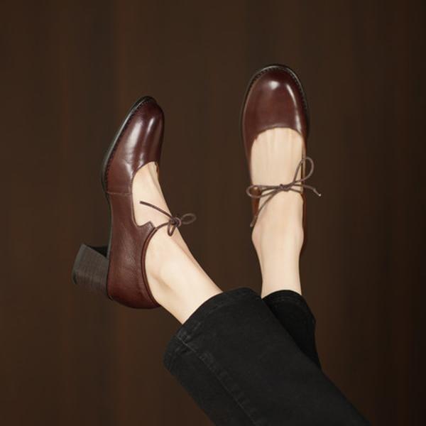 Handcrafted Leather Women's Shoes: Exquisite Quality and Elegance(Egupai8881月-81)