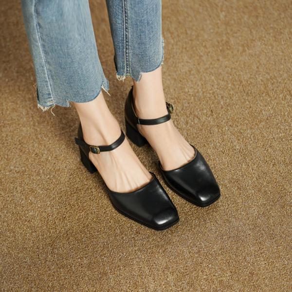 Exquisite Handmade Genuine Leather Women's Shoes - Luxury Craftsmanship Unveiled(Egupai8883196)