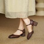 Exquisite Handmade Genuine Leather Women's Shoes - Luxury Craftsmanship Unveiled(Egupai8883196)