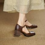 Exquisite Handmade Genuine Leather Women's Shoes - Luxury Craftsmanship Unveiled(Egupai8883196)