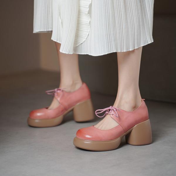 Exquisite Handcrafted Leather Women's Shoes: Luxury Meets Timeless Elegance(Egupai8883227)