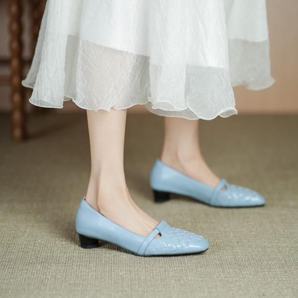 Handcrafted Luxury Leather Women's Shoes: Elegance in Every Stitch(Egupai8883209)