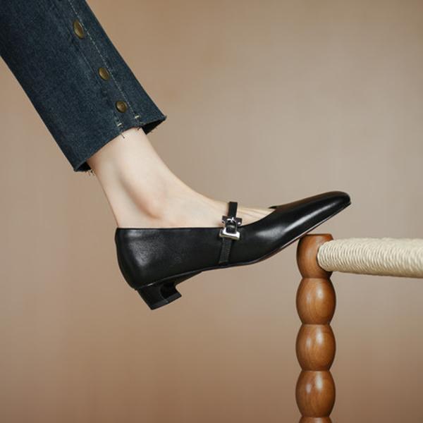 Handcrafted Luxury Genuine Leather Women’s Shoes - Elegance Redefined(Egupai8883210)