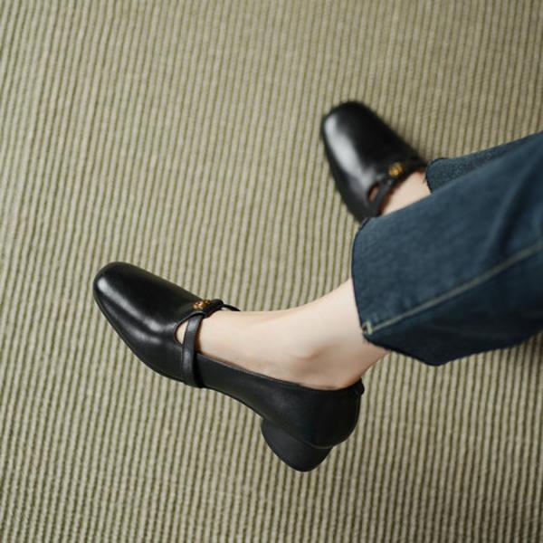 Handcrafted Leather Women's Shoes: Luxurious Elegance Redefined(Egupai8883208)