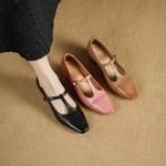 Luxury Handcrafted Genuine Leather Women's Shoes - Exquisite Craftsmanship(Egupai8883258)