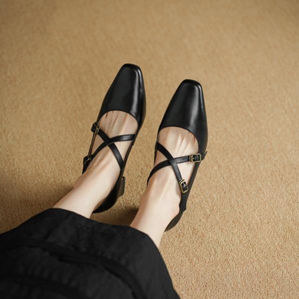 Exquisite Handmade Leather Women's Shoes: Luxury Craftsmanship and Timeless Elegance(Egupai8883259)